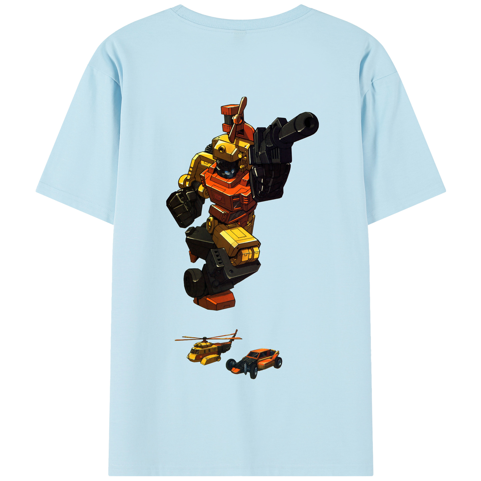 （画像用）  綿100％半袖Tシャツ（背面プリント）